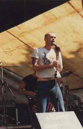 Frank eats his daily microphone Bunkerpop 1984 my image missing